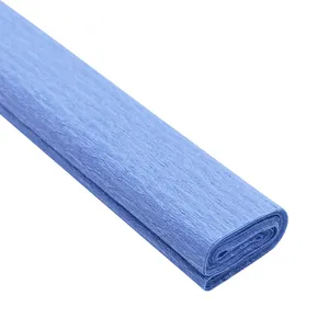 Hellblaues Krepppapier